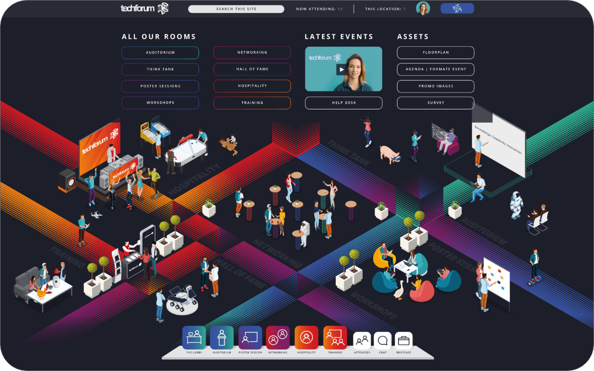 Our virtual
          floorplan